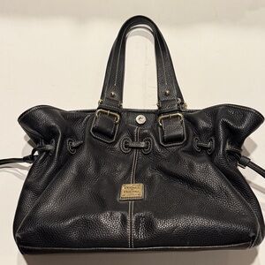 Dooney & Bourke Black Leather Tote